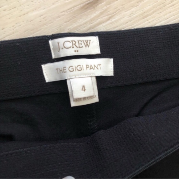 Black J Crew The Gigi Pant - Picture 3 of 8